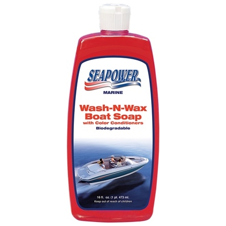 SEAPOWER WASH & WAX BOAT SOAP 500 ML.