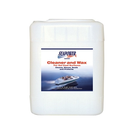 SEAPOWER CLEANER AND WAX 5 L.